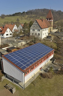 Photovoltaikanlage Grundschule Weiler i.d.B.