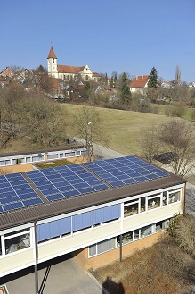 Photovoltaikanlage Uhlandschule Bettringen (Nordbau)